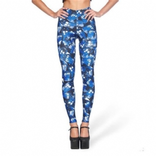 Printede Leggings Til Kvinder