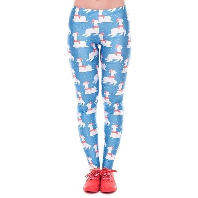 Røde Leggings Til Kvinder