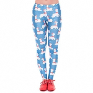 Røde Leggings Til Kvinder