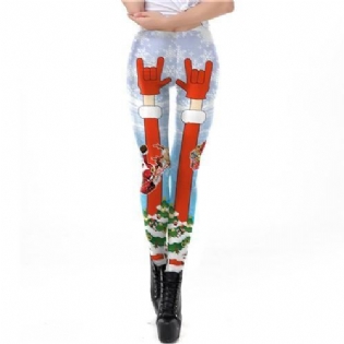 Snowflake Elk Kvinder Leggings