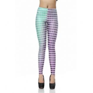 Tegneserie Corpse Bride Printede Leggings Til Kvinder
