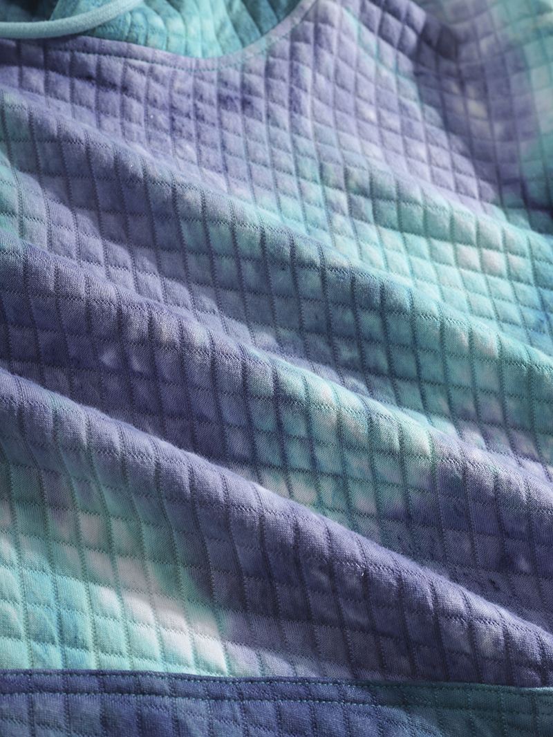 Herre Tie-dye Jacquard Hættetrøjer Med Snoretræk Med Lomme