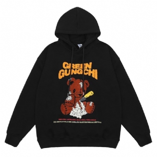 National Tide Brand Tegneserie Bear Sweatshirt
