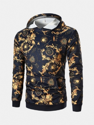 Vintgae Mænd Sweatshirts Med Hættetrøjer Med Snoretræk