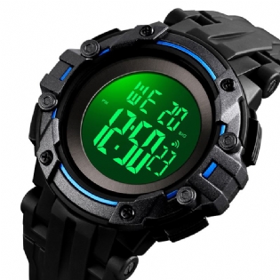 Alarm Chronograph Luminous 5atm Military Style Sports Mænd Watch Digital Watch
