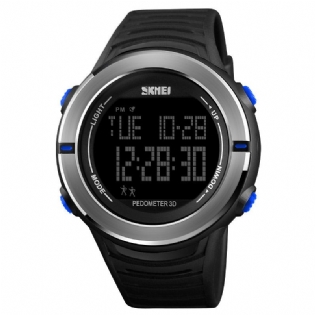 Digitalur Mandlig Mode Sport Multi-function Alarm Skridttæller Armbåndsur