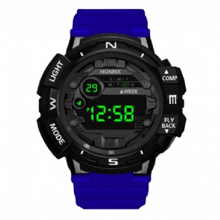 Herreur Mode Lysende Display Vækkeur Digital Watch
