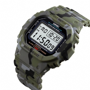 Militært Stopur Alarm Vandtæt Sports Shockproof Digital Herreur