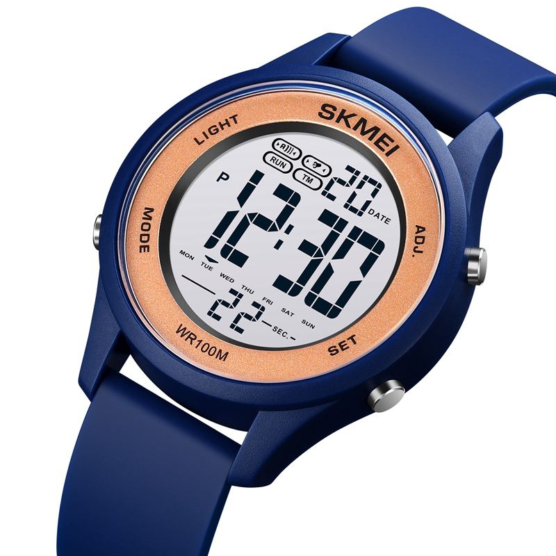 Mode Multifunktionsur Lysende Led Display Dato Alarm Clock Digital Watch