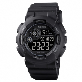 Sport Herreur 5atm Vandtæt Dato Uge Display 12/24 Timers Led Digitalur