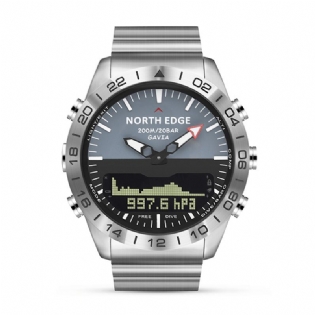 Vandtæt Højdemåler Barometer Kompas Termometer Vandring Udendørs Sport Digital Watch