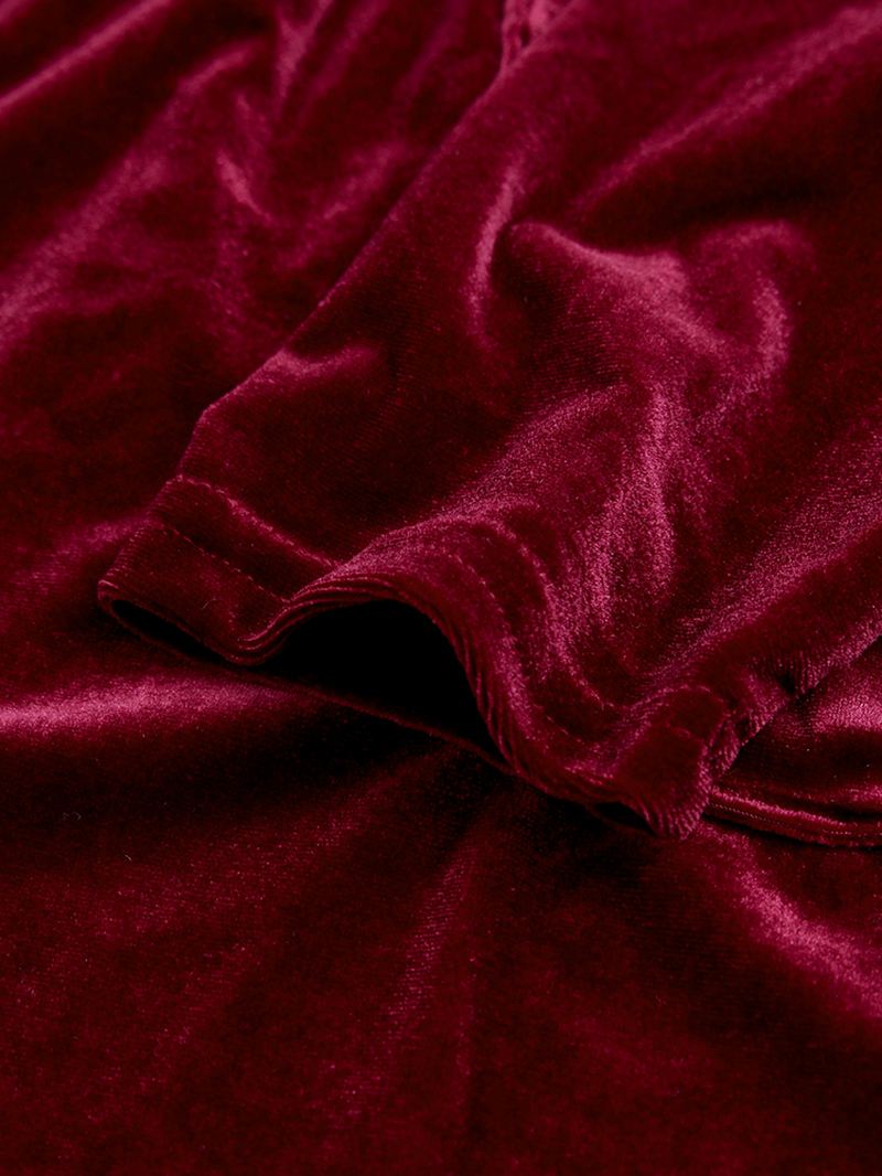 Pure Color Turn-down Collar Langærmede Trench Coats