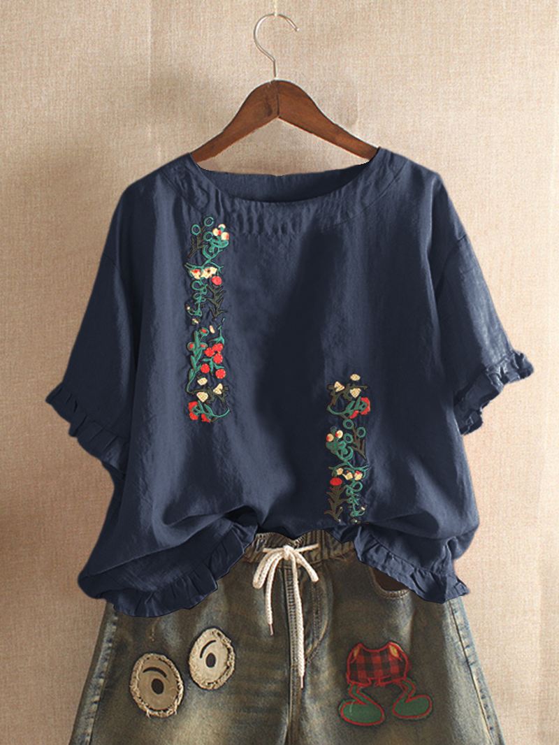 Broderi Stringy Selvedge Bluse