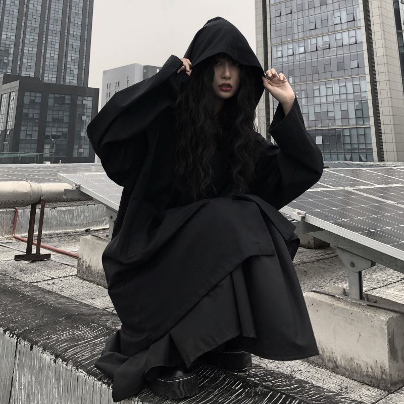 Wide-leg Hakama Løs Damenederdel Med Uregelmæssige Niveauer
