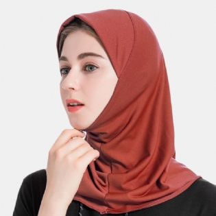 Hijab Tørklæde Damer Massiv Krystal Hamp