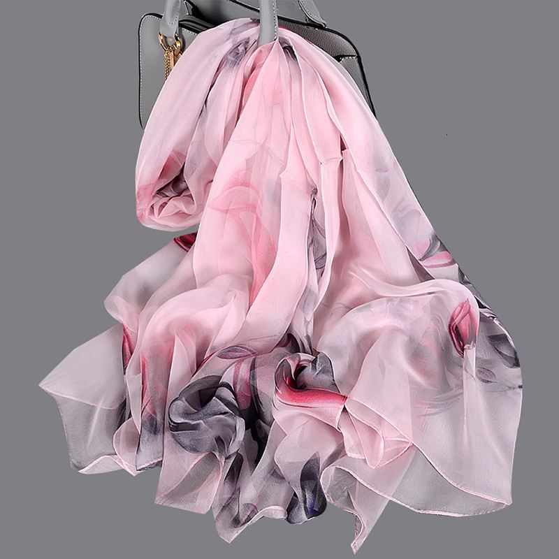 New Style Mulberry Silk Langt Silketørklæde