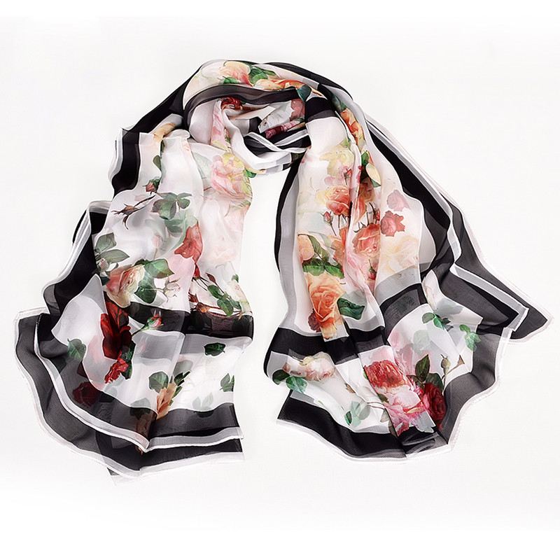 New Style Mulberry Silk Langt Silketørklæde