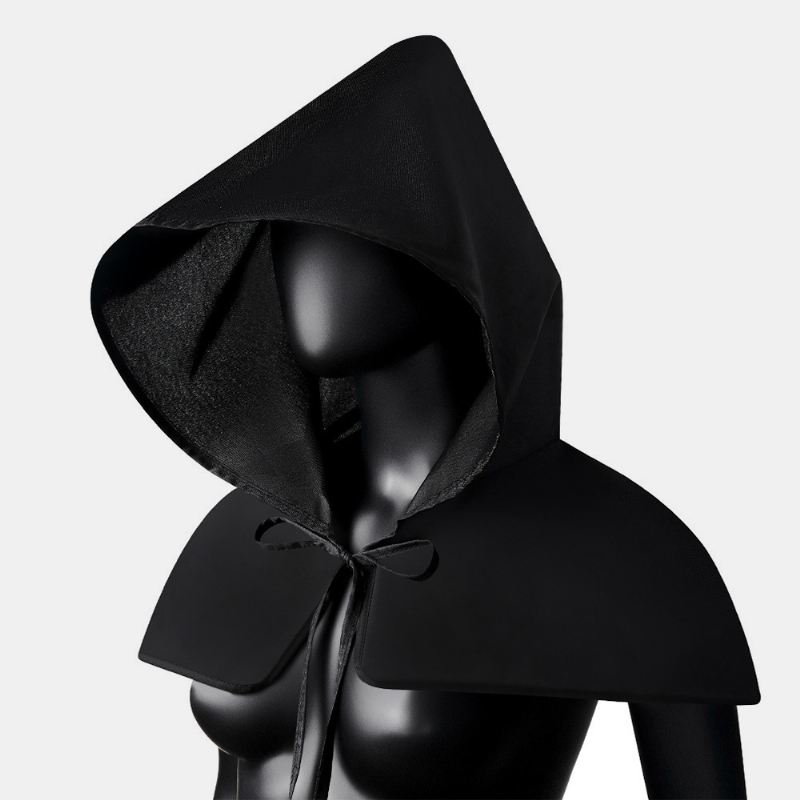 Unisex Kostumer Grim Reaper Cape Middelalderpest Læge Hat Sjal Kappe Mænd Kvinder Voksen Gothic Punk Robe