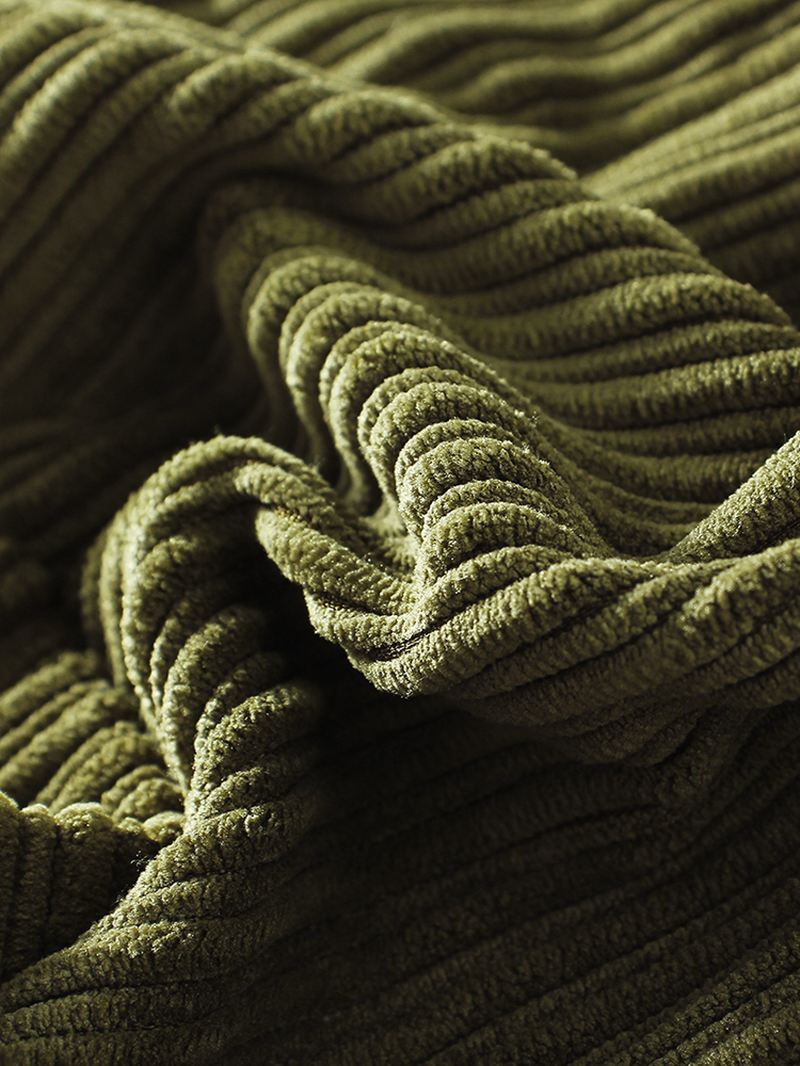Design Mænd Corduroy Multi Lommer Langærmede Vintage Skjorter Jakke