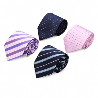 Herre Business Arrow Tie Sæt Tie Clips Manchetknapper Kerchief Gift Series