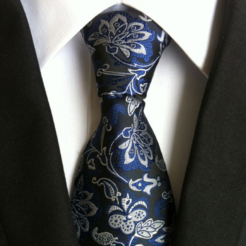 Mænd Business Retro Jacquard Gitter Tie Party Formelle Retro Slips