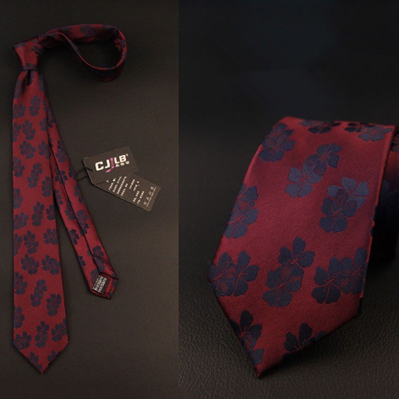 Mænd Stribet Business Suit Jacquard Neckties Bryllupsfest Formelle Slips