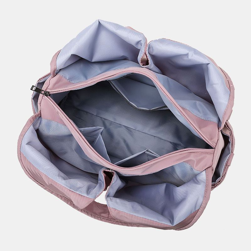 Kvinder Med Flere Rum Med Stor Kapacitet Vandtæt Mulepose Håndtaske Udendørs Casual Travel Letvægts Oxford Skuldertaske