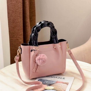 Kvinder Mode Håndtaske Crossbody Taske Skuldertaske Flamingo Vedhæng Tå