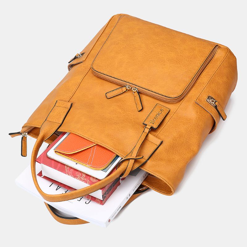 Kvinder Multifunktion Crossbody Bag Rygsæk Håndtaske Med Stor Kapacitet