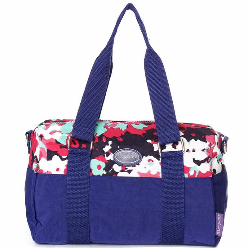 Kvinder Nylon Vandtætte Håndtasker Dame Udendørs Casual Skuldertasker Crossbody Tasker
