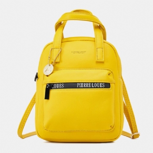 Kvinder Pure Color Lille Multifunktionel Håndtaske Crossbody-taske