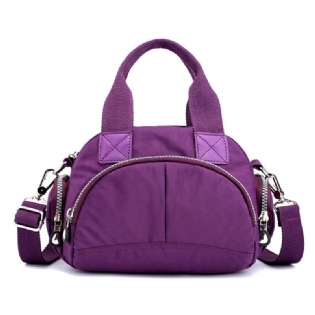 Kvinder Vandafvisende Nylon Skuldertaske