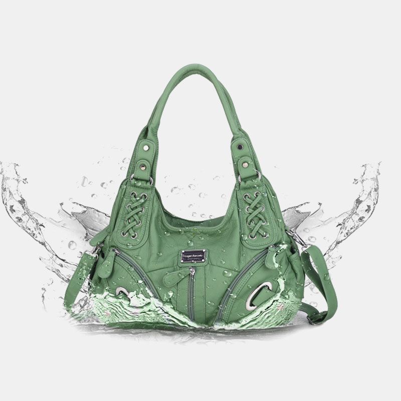 Kvinder Vandtæt Anti-theft Multi-pocket Crossbody Bag Skuldertaske Håndtaske