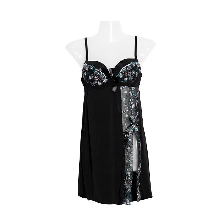 Broderet Splitpyjamas