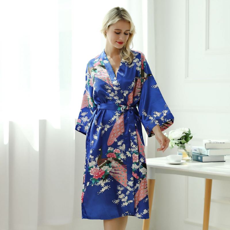 Pyjamas Med Påfuglemønster