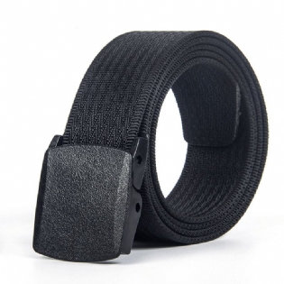 120cm Automatisk Spænde Nylon Bælte Herre Army Tactical Spænde Bukserrem