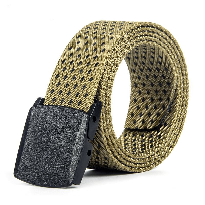 120cm Automatisk Spænde Nylon Bælte Herre Army Tactical Spænde Bukserrem