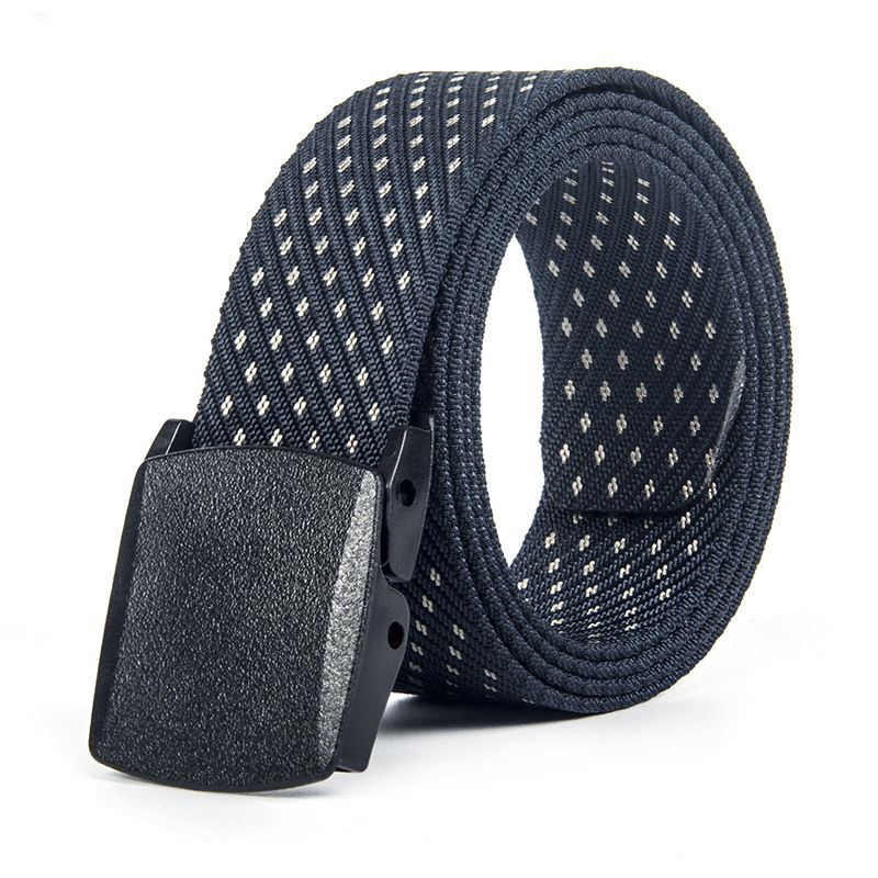 120cm Automatisk Spænde Nylon Bælte Herre Army Tactical Spænde Bukserrem