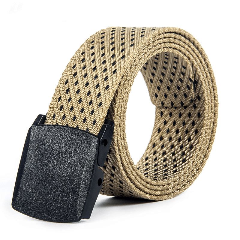 120cm Automatisk Spænde Nylon Bælte Herre Army Tactical Spænde Bukserrem