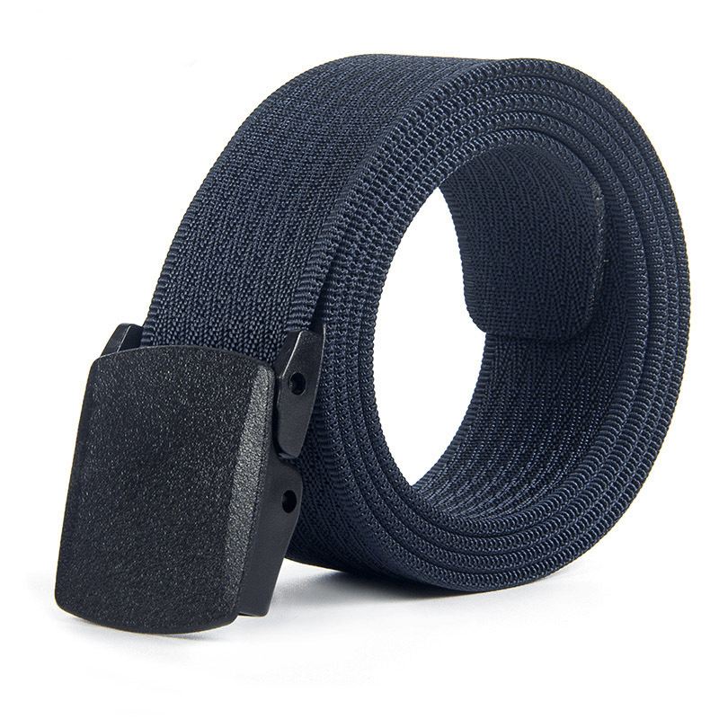 120cm Automatisk Spænde Nylon Bælte Herre Army Tactical Spænde Bukserrem