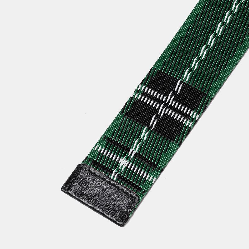 160 cm Nylon Talje Fritidsbælter Zink Taktisk Bælte Lynlås Isætning Af Spænder