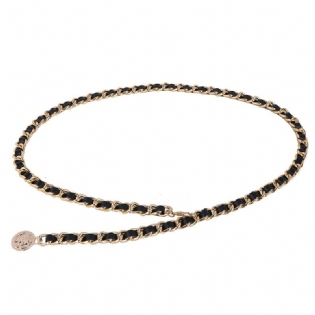 Metal Kvast Mode Catwalk Taljekæde Mode Temperament Single Circle Retro Pendant