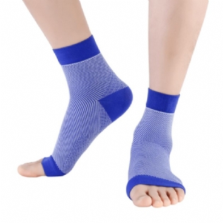 1 Par Herre Plantar Fasciitis Kompressionsstrømper Fod