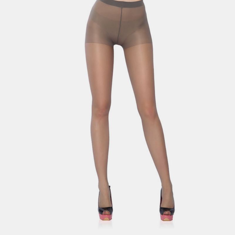 Kvinder Dame Nylon Ultra-tynd Anti-hook Shaping Berathable Leggings Silke Strømpe