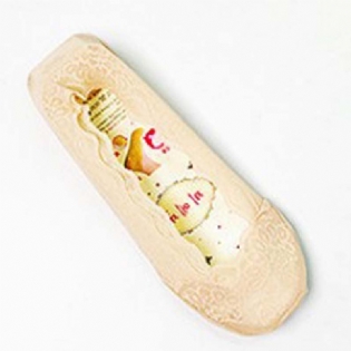 Mode Lace Invisible Silikone Non-slip Sokker