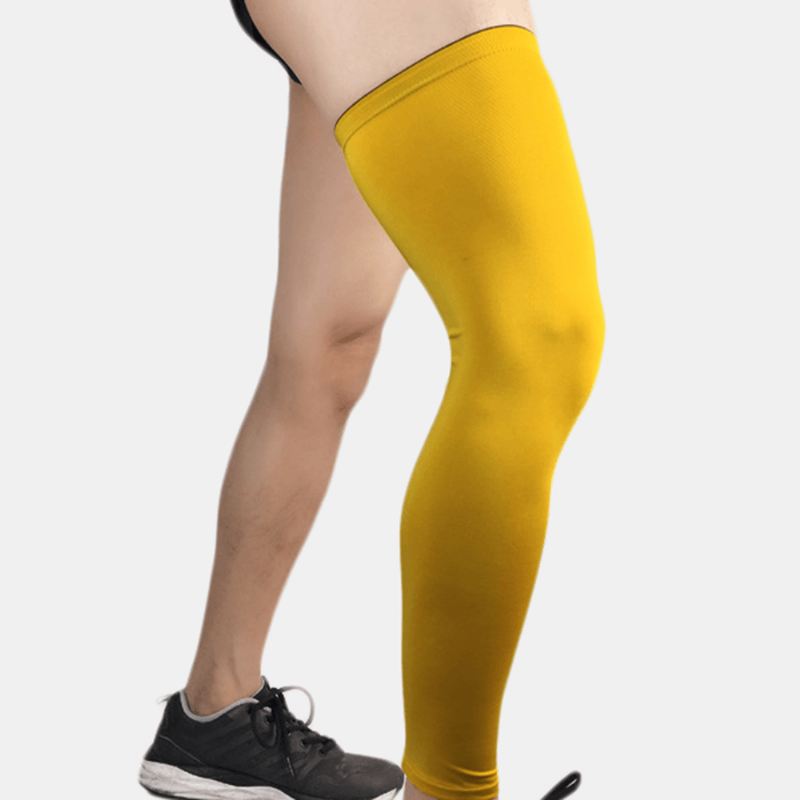 Professionel Sportsknæpude Varme Kompressionsstrømper Leggings Over Knækompressionsstrømperne