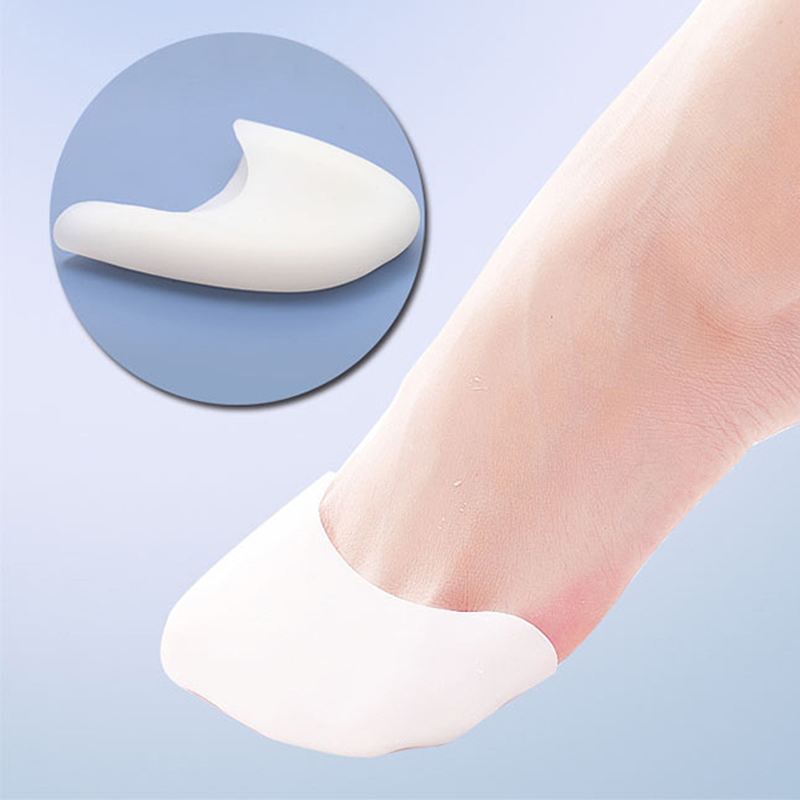 Silikone Ballet Toe Protection Sleeve Toe Set Sko Cover